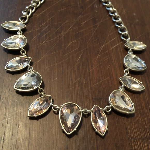 RW&Co. Pink and grey Gemstone necklace 19” - Picture 5 of 6